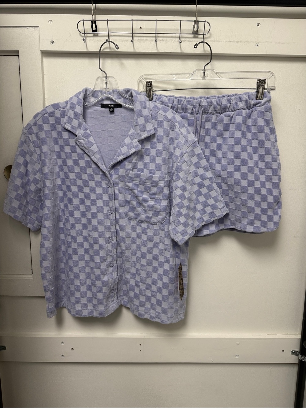 Vans matching set  Button-Up Shirt and Shorts Set